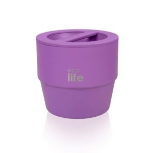 Ecolife Φαγητοδοχείο Θερμός 750ml Ανοξείδωτο Διπλού Τοιχώματος Μωβ 33-BO-9064