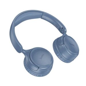 Hoco Ακουστικά Ασύρματα W66 Wave Bluetooth v5.4 300mAh Με Μικρόφωνο Μπλε 663120 - Image 2