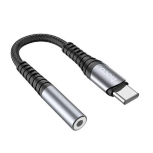 Hoco Αντάπτορας USB-C Σε 3.5mm Θηλυκό Μεταλλικό LS33 Γκρι 761163 - Image 7