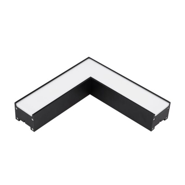 Adeleq ΓΩΝΙΑ DIMMAB.ΓΙΑ ΦΩΤΙΣΤΙΚΟ ΓΡΑΜΜΙΚΟ ΜΙΝΙ 10.5W 1260LM 3000Κ ΜΑΥΡΗ 21-601001
