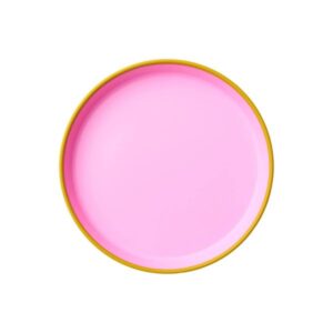 Zingies Πιάτο Σιλικόνης Kenji Φ18.5xY2.5cm Ροζ KENJI-PN