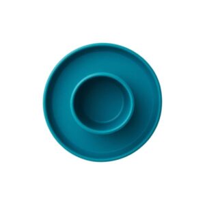 Zingies Πιατάκι - Θήκη Σιλικόνης Για 1 Αυγό Angie Φ10xY3.5cm Teal ANGIE-TL - Image 3