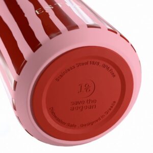 Estia Θερμός Μπουκάλι Flow Save The Aegean 500ml Viva Stripe 01-42134 - Image 4