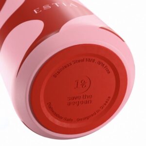 Estia Θερμός Μπουκάλι Flow Save The Aegean 500ml Coral Waves 01-42158 - Image 3