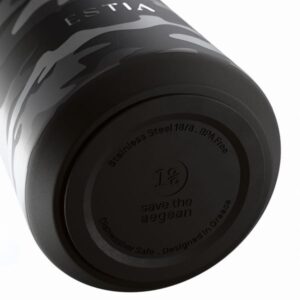 Estia Θερμός - Ποτήρι Lens Save The Aegean 360ml Dark Camo 01-47887 - Image 4