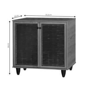 Pakoworld Παπουτσοθήκη - Ντουλάπι Ronan 70.5x35x66cm Φυσικό 249-000002 - Image 4
