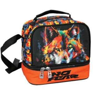 Gim Ισοθερμικό Τσαντάκι Φαγητού No Fear 21x20x15cm 5lt Colored Wolf 348-47220