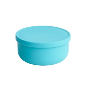 Zingies Δοχείο Τροφίμων Στρογγυλό Σιλικόνης Aron 400ml Turqoise ARON-TQ