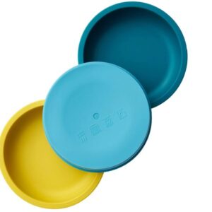 Zingies Πιάτο Σιλικόνης Loop Με Βάση Βεντούζας Φ14.5cm Teal LOOP-TL - Image 3