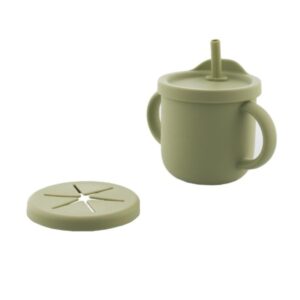 Zingies Ποτήρι Coby Σιλικόνης 3 Σε 1 250ml Pistachio COBY-PI