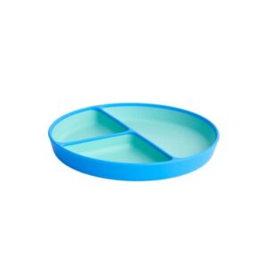 Zingies Πιάτο Σιλικόνης Elmo Με Χωρίσματα Φ18.5cm Cyan ELMO-CY - Image 2