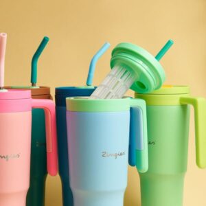 Zingies Ποτήρι Tumbler Θερμός Yuki Ανοξείδωτο 1180ml / 40 oz Khaki YUKI-KH40 - Image 3