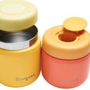 Zingies Δοχείο Φαγητού Θερμός Gaia 470ml / 16oz Mango GAIA-MG16 - Image 5