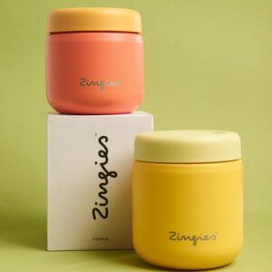 Zingies Δοχείο Φαγητού Θερμός Gaia 470ml / 16oz Mango GAIA-MG16 - Image 2