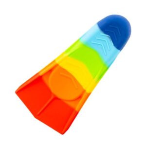 Seabeez Βατραχοπέδιλα Με Κοντό Πτερύγιο Splash Series XS Size EU33-35 Rainbow SP-RN XS - Image 3